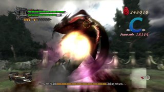 Devil May Cry 4 Special Edition - fast SSS rank Echidna - bad seed trophy