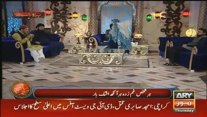 Sanam Baloch gets emotional on amjad sabri death