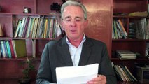 Uribe: la palabra paz queda herida tras acuerdo con las FARC