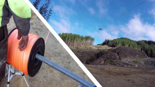 Drone used for logging - Gisborne NZ