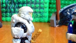 Monty Python and The Holy Grail Black Knight fight in Mega Bloks