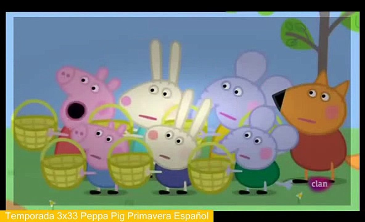 Temporada 3x33 Peppa Pig Primavera Español