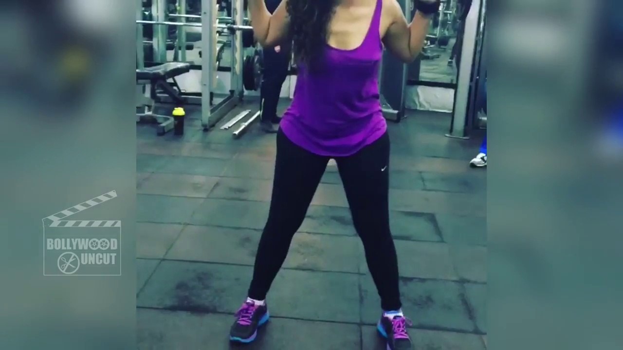 Sambhavna Seth HOT Intense Workout Video
