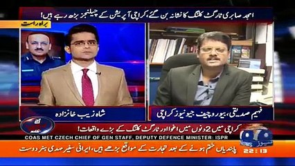 What is going to happen after this Eid in Karachi--? Faheem Sadiqui Geo News.