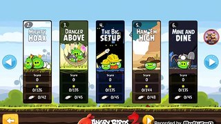 Angry birds stage 1 levels 10-21piggy boss fight