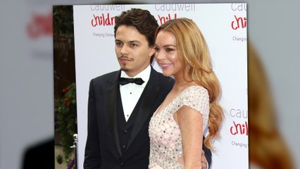 Lindsay Lohan et Egor Tarabasov font leur début sur le tapis rouge