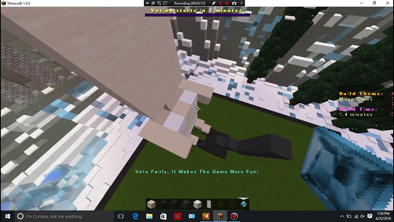 I CAME IN LIKE A WRECKING BALL! : Minecraft Champion Builder