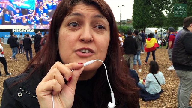 Notre supportrice turque trouve que les Français ne sont pas assez enthousiastes