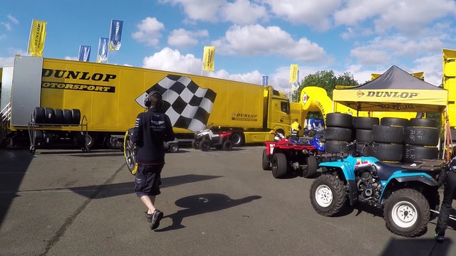 Dunlop pendant les 24 Heures du Mans 2016