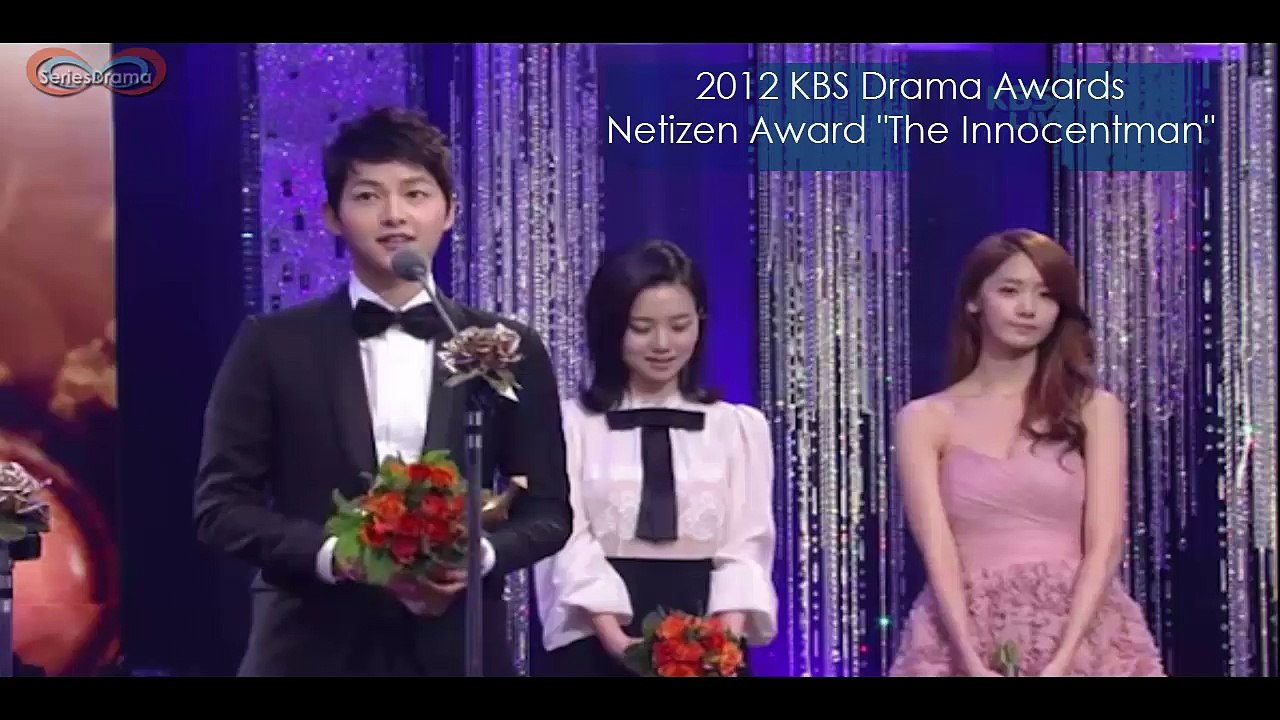 Song Joong Ki's Big Awards 2012-2016