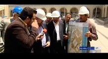 Iran Tehran city, Great Prayers building under construction نمازخانه بزرگ در دست ساخت تهران ايران