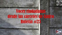 Voces ciudadanas desde las cárceles de Castro. Boletín # 23