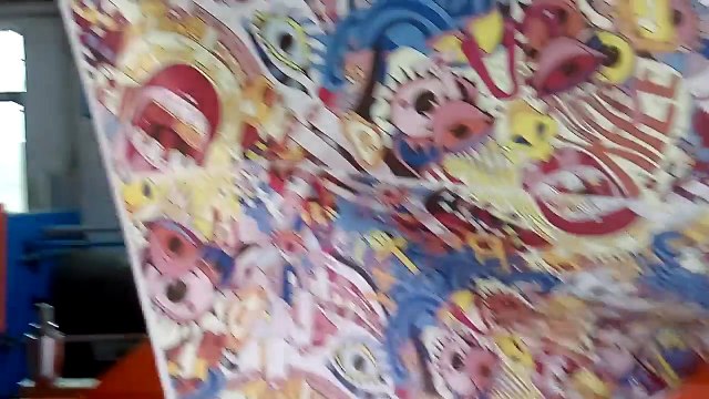 double layers large format sublimation heat transfer machine