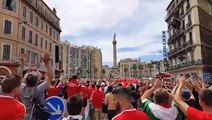 Watch Hungary fans chanting for Poland!