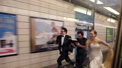 Une rencontre faite de poursuite du métro.. jusqu'au mariage lol