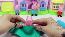 Play Doh Peppa Pig Make Pig Witch Style with Peppa's Villa Play Dough Playset Peppa Pig New Episodes