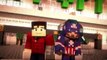 Minecraft Parody   CAPTAIN AMERICA  CIVIL WAR!   Minecraft Animation 4K