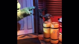 Tokyo Disneyland Monsters Inc Ride and go seek