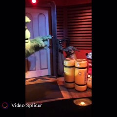 Tokyo Disneyland Monsters Inc Ride and go seek
