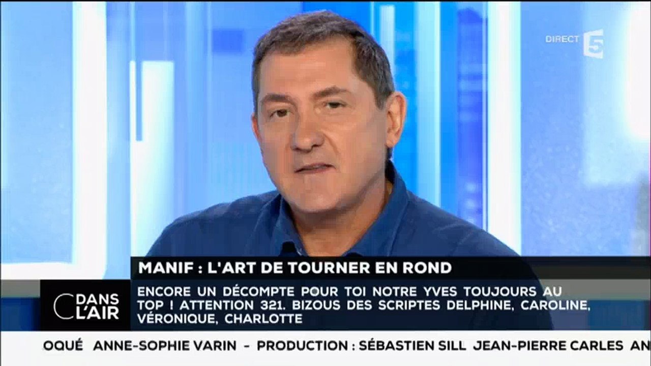 Yves Calvi a fait ses adieux hier soir en direct a "C dans l'air" sur France 5 - Regardez