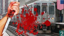Stabbed to death on a train: Argument results in man stabbing his girlfriend to death - TomoNews