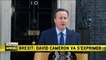 David Cameron: "Je ne pense que je devrais continuer à être le capitaine de ce navire pour notre prochaine destination" - 24/06/2016 à 09h50