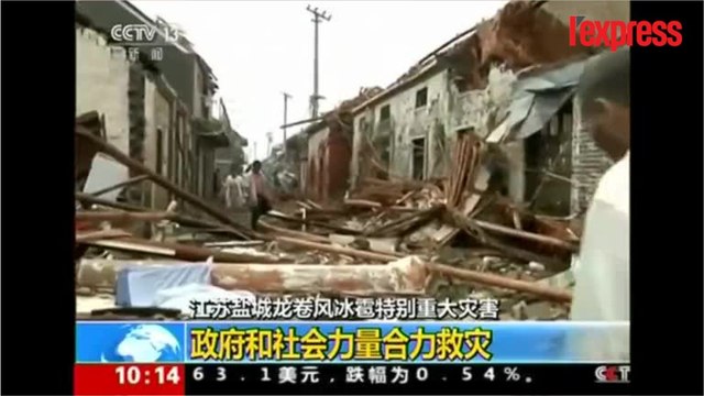 Chine: une tornade fait près de 100 morts et plus de 500 blessés