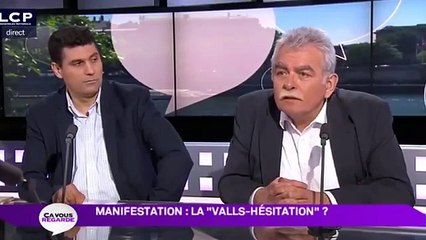 Violente Altercation entre Chassaigne et Caresche qui quitte le plateau ! (LCP, 220616)