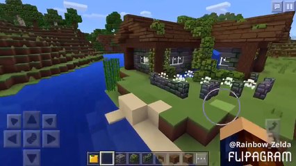 Minecraft tutorial- How To build a house in 15 minutes