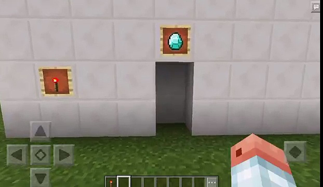 Cửa bí mật trong minecraft pe (0.15.0) hướng dẫn sau