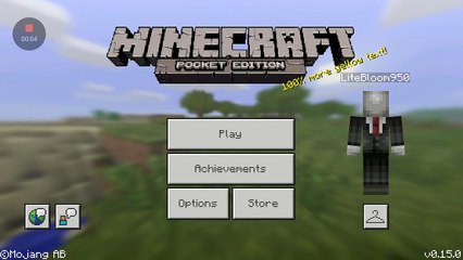 Minecraft PE 0.15.0 Survival episode 2 - part1