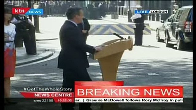 UK Prime Minister David Cameron resign after Brexit; he had this to say to the world - YouTube