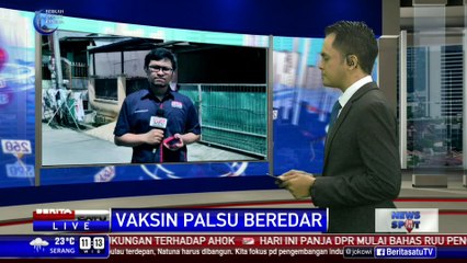 Pasutri di Bekasi Edarkan Vaksin Palsu ke Jabodetabek