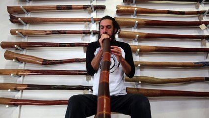 Jesse Lethbridge Didgeridoo key of D(#3124)