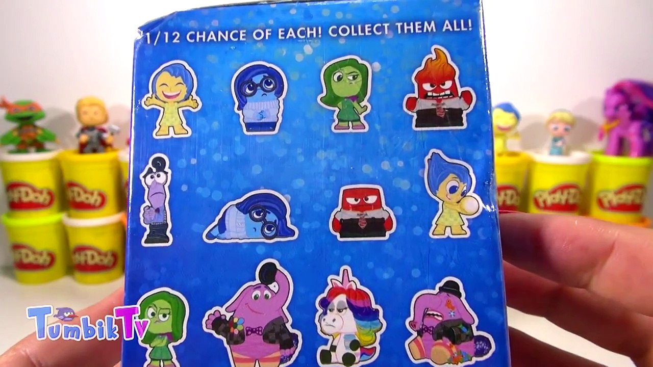 Ters Yüz Filmi Tiksinti Sürpriz Yumurta Oyun Hamuru - MLP, LPS, Inside Out Oyuncakları