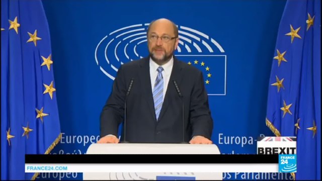 Brexit vote: both sides should mutually respect each other's views Martin Schulz