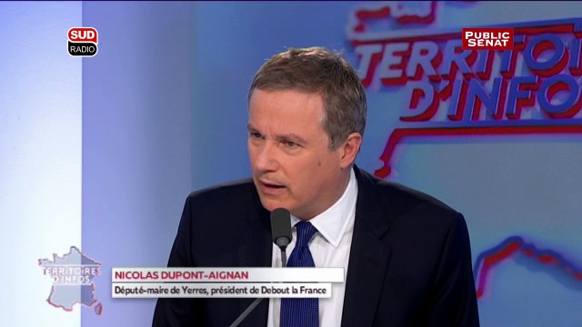 Nicolas Dupont-Aignan : « Un peuple a repris sa liberté […] Cette date va compter autant que la chute du mur de Berlin. »