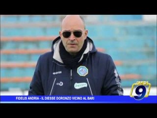 Fidelis Andria  | Il diesse Doronzo vicino al Bari