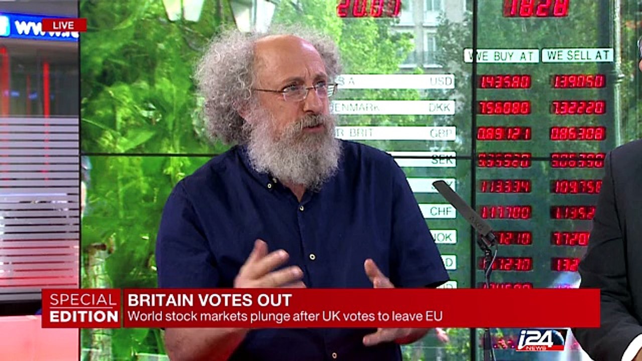 World stock markets plunge after UK votes to leave EU
