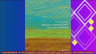 there is  Hollywood A Very Short Introduction Very Short Introductions