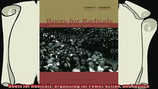 behold  Roots for Radicals Organizing for Power Action and Justice