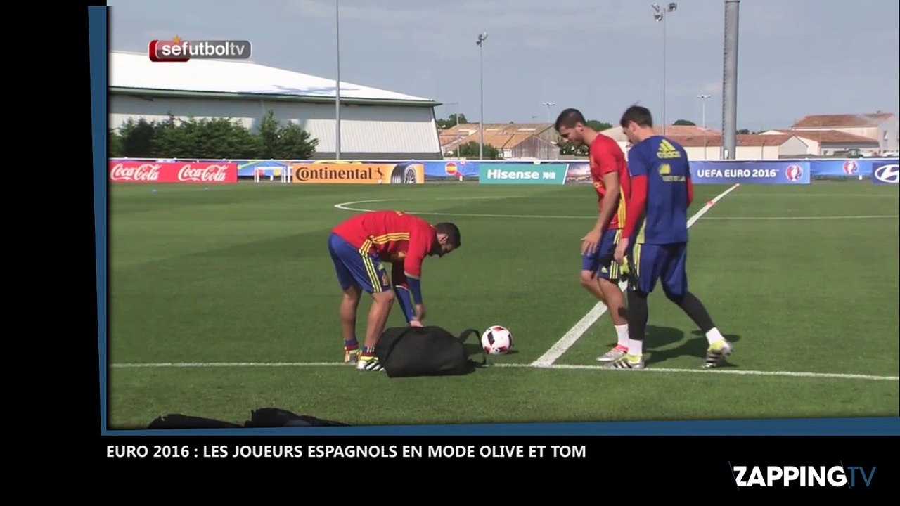 Euro 2016 : Les joueurs espagnols marquent des...