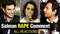 All REACTIONS Of Bollywood Stars On Salman Khan Rape Comment