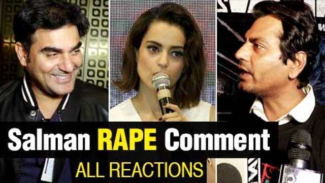 All REACTIONS Of Bollywood Stars On Salman Khan Rape Comment