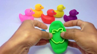 Play and Learn Colours With Play Dough Ducks Fun Molds For Kids - SD Toys Collection #1