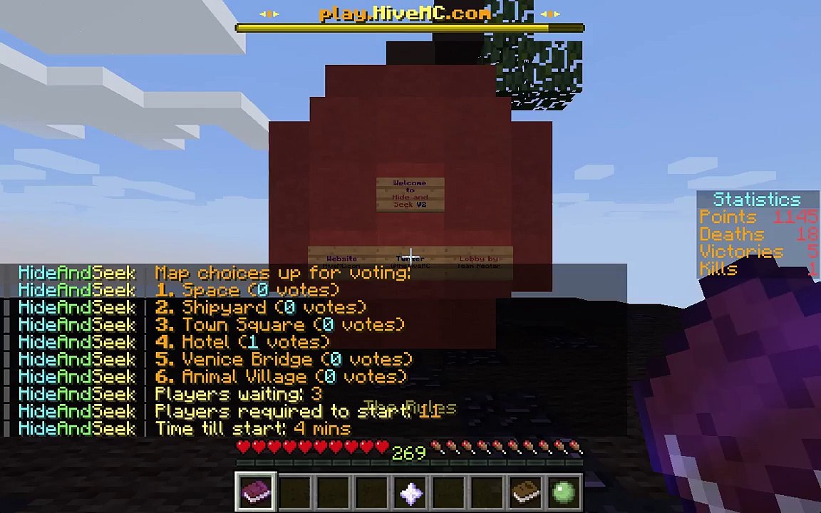 Minecraft Hide'n'Seek Applecraft