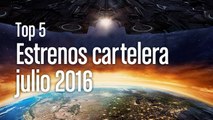 Top 5: Estrenos de cartelera de julio 2016