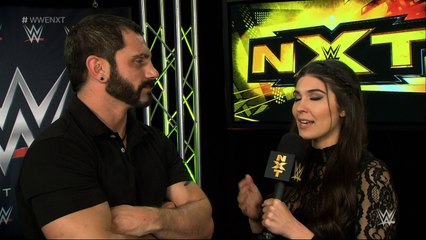 Cathy Kelley, Austin Aries and No Way Jose Backstage Segment
