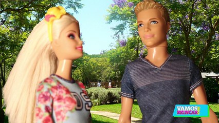 BARBIE e KEN na SORVETERIA PIG GEORGE PEPPA MASSINHA PLAY-DOH DONALDS BABY ALIVE DISNEY FROZEN ANNA