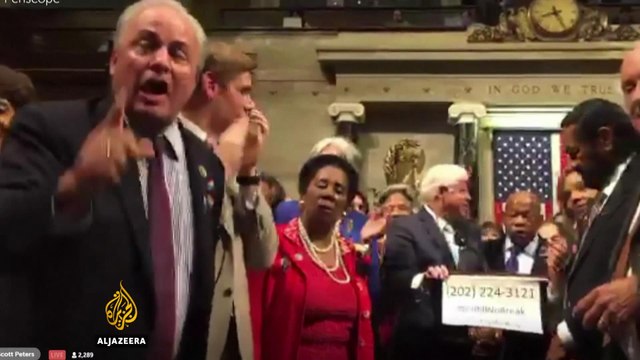 US Democrats end Congress sit-in over gun control